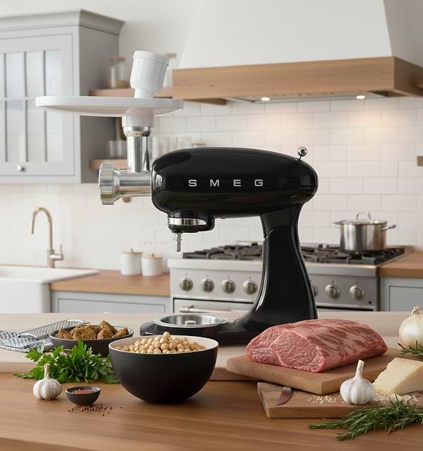 Фото - Кухонна машина Smeg SMF03BLEU