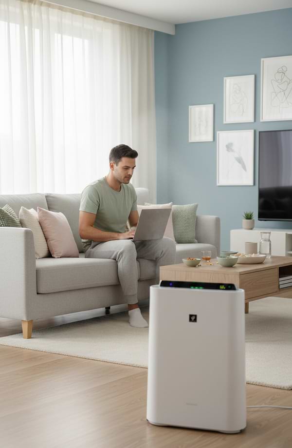 Фото - Очиститель воздуха Sharp KCD50EUW