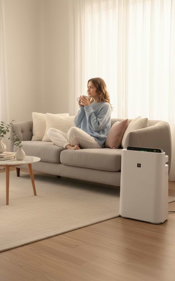 Фото - Очиститель воздуха Sharp KCD50EUW