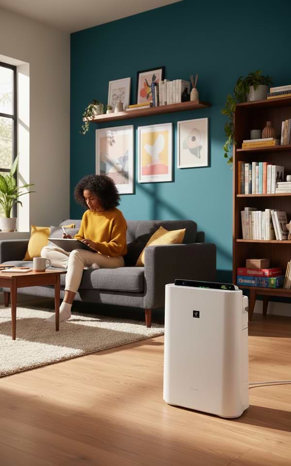 Фото - Очиститель воздуха Sharp KCD50EUW