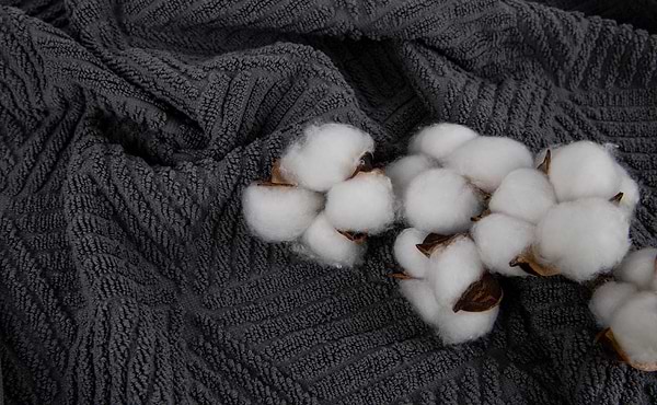 Фото - Рушник банний GM Textile Уельс темно-сірий махровий 70х140