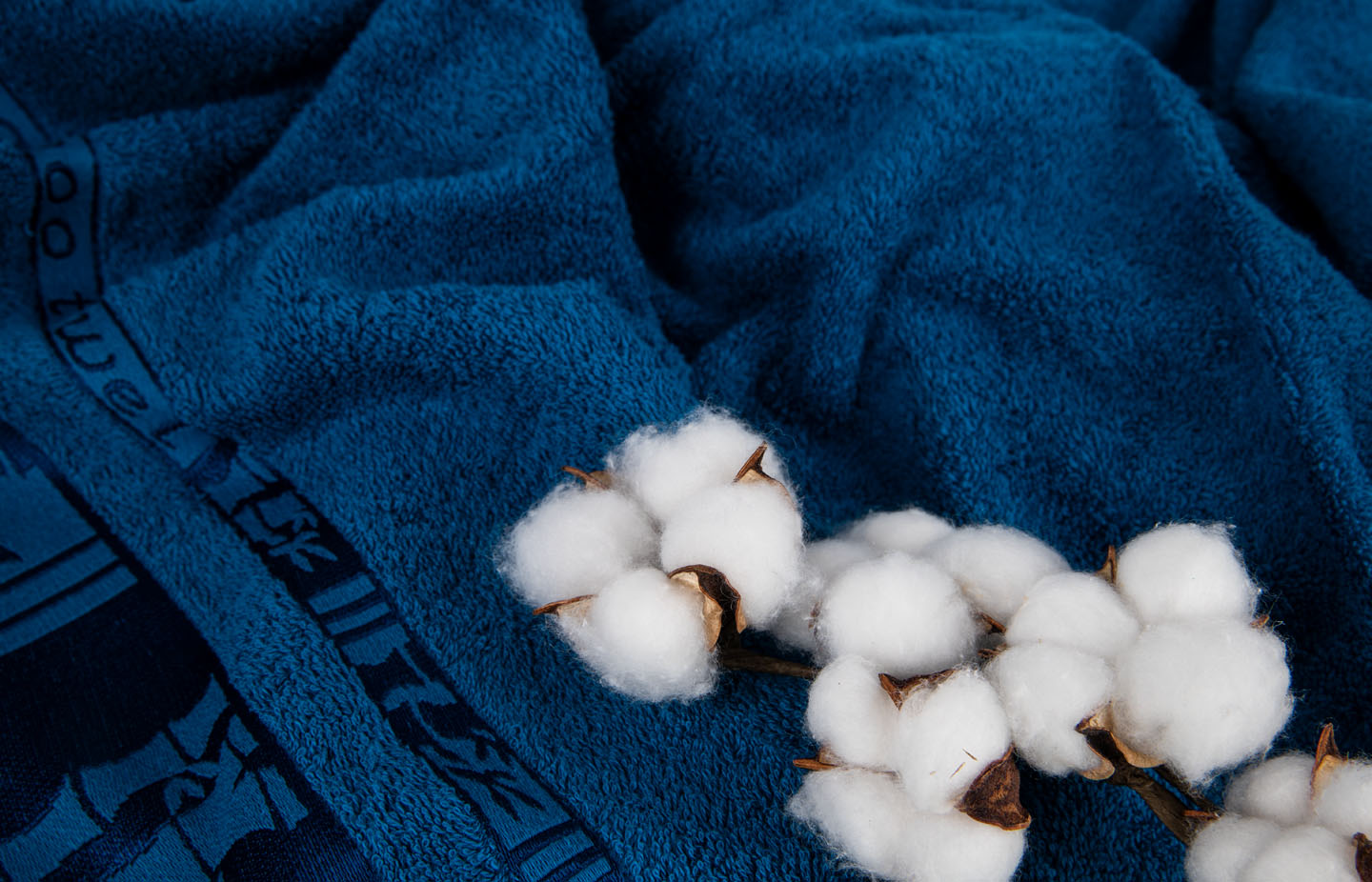 Фото - Рушник банний GM Textile махровий мурена бамбук 70x140
