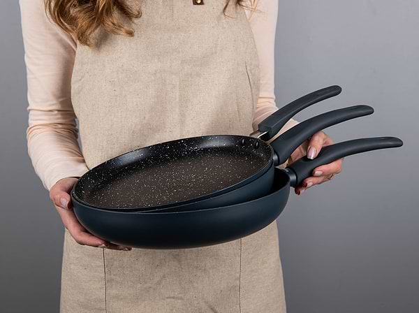 Фото - Сковорода для блинов Vinzer Stone Induction Line 24 см (50447)