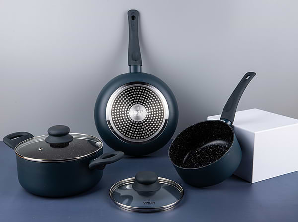 Фото - Каструля Vinzer Stone Induction Line 2.5 л (50445)