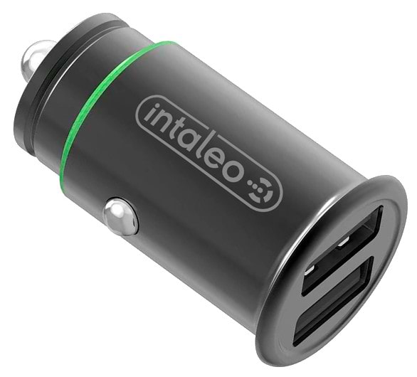 Фото - Автомобильное зарядное устройство Intaleo CCG482 (2USB4,8A) (черный)