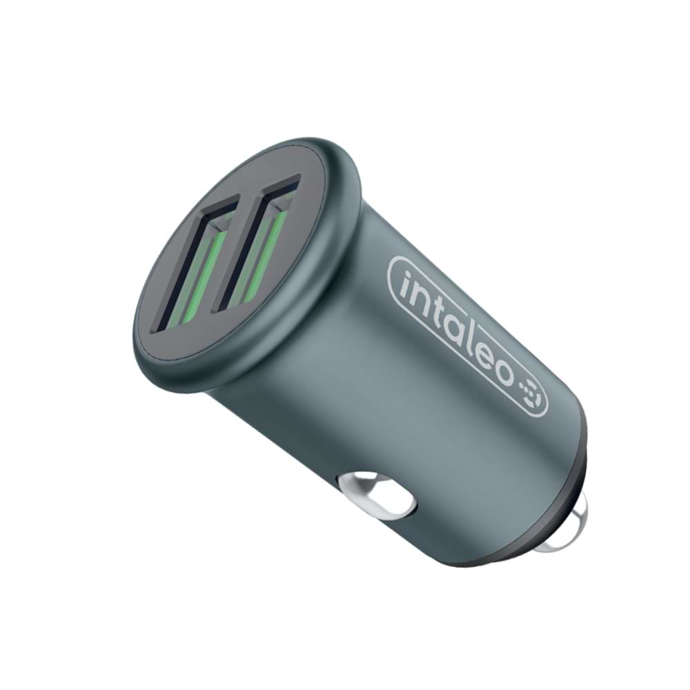 Автомобильное зарядное устройство Intaleo CCG482 (2USB4,8A) Gray