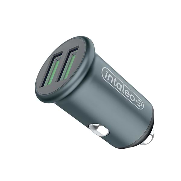 Фото - Автомобильное зарядное устройство Intaleo CCG482 (2USB4,8A) Gray