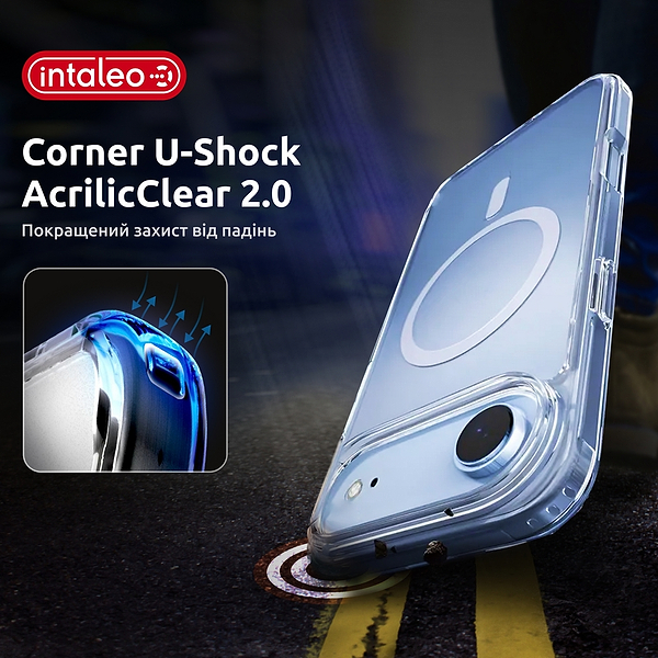 Фото - Чехол для смартфона Intaleo CLEAR for Apple iPhone 17 Air MagSafe with Box (1283126626814)