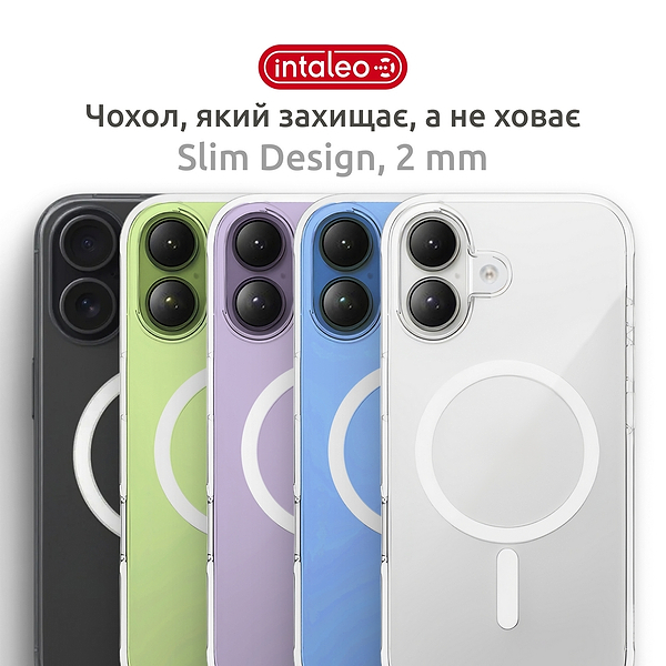 Фото - Чохол для смартфону Intaleo CLEAR for Apple iPhone 17 MagSafe with Box (1283126626807)