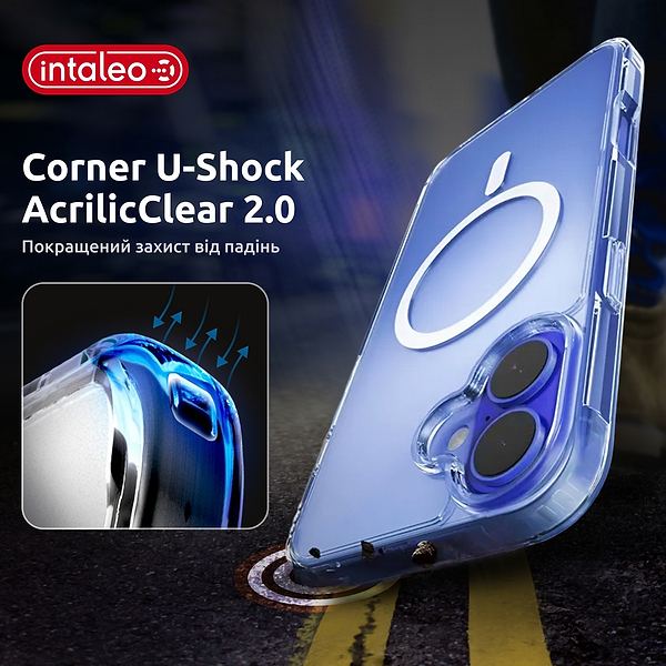 Фото - Чохол для смартфону Intaleo CLEAR for Apple iPhone 17 MagSafe with Box (1283126626807)