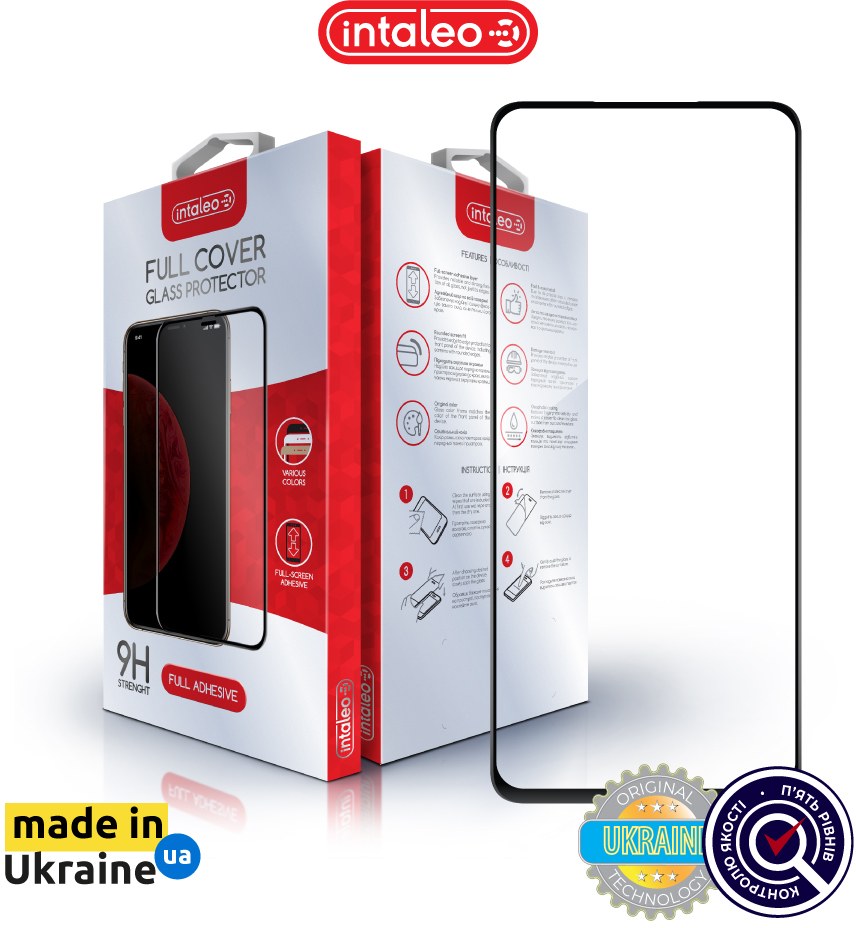 Фото - Захисне скло для смартфону Intaleo Full Glue for RealMe C55 (1283126579745)