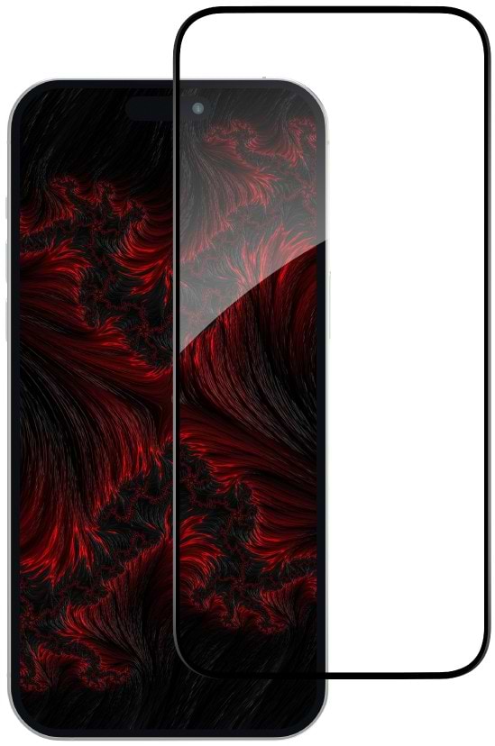 Защитное стекло для смартфона Intaleo 9H 3D for Apple iPhone 13 / 13 Pro / iPhone 14 / 16e / 17e Black (1283126535598)