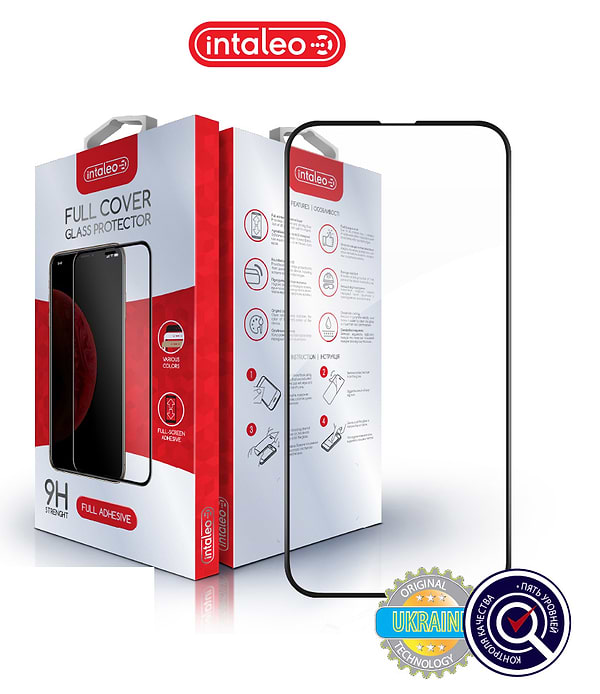 Фото - Захисне скло для смартфону Intaleo Full Glue for Apple iPhone 13 Pro (1283126514982)