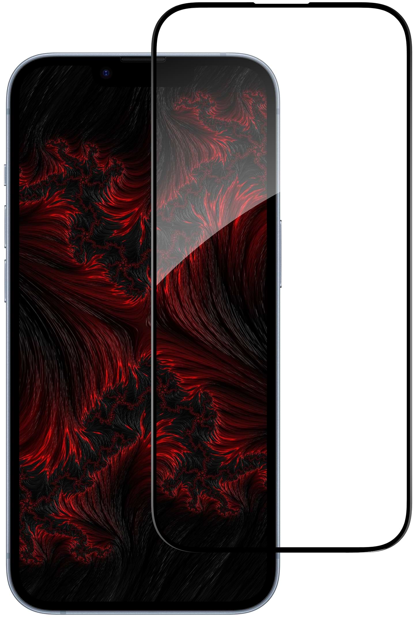 Защитное стекло для смартфона Intaleo 9H 3D for Apple iPhone 14 Plus / iPhone 13 Pro Max Black (1283126542121)