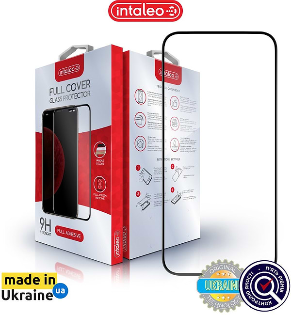 Фото - Захисне скло для смартфону Intaleo Full Glue for Apple iPhone 15 Plus (1283126575334)