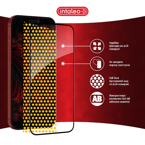 Фото - Защитное стекло для смартфона Intaleo Full Glue for Apple iPhone 15 Pro (1283126575440)