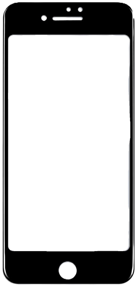 Защитное стекло для смартфона Intaleo 9H 3D for Apple iPhone 6 / 7 / 8 / SE 2020 Black (1283126501753)