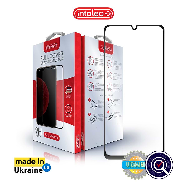 Фото - Захисне скло для смартфону Intaleo Full Glue ESD for Samsung A07 Black (1283126623790)