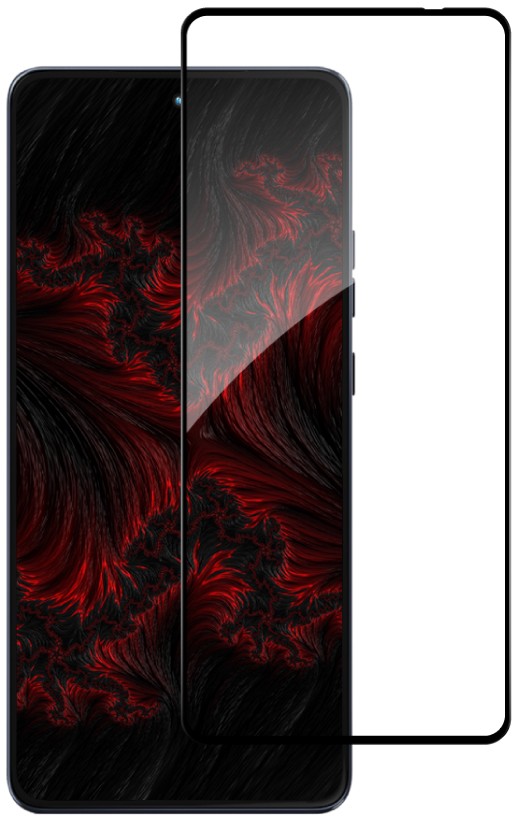 Защитное стекло для смартфона Intaleo 3D 9H for Moto G86 Power / G86 Black (1283126627668)