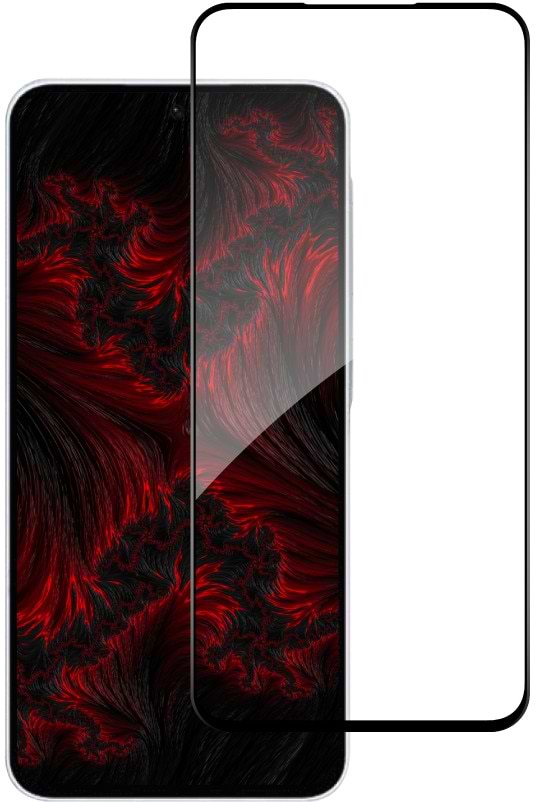 Защитное стекло для смартфона Intaleo 3D 9H for Samsung Galaxy A57 Black (1283126634932)