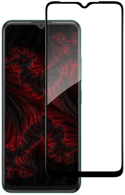 Захисне скло для смартфону Intaleo 9H 3D for ZTE Blade A34 / Blade A54 Black (1283126620966)