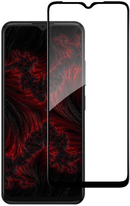 Защитное стекло для смартфона Intaleo 9H 3D for ZTE Blade A54 / Blade A34  Black (1283126621024)