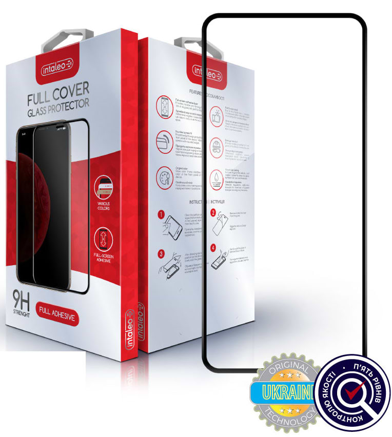 Защитное стекло для смартфона Intaleo Full Glue for Google Pixel 8 Black (1283126582684)