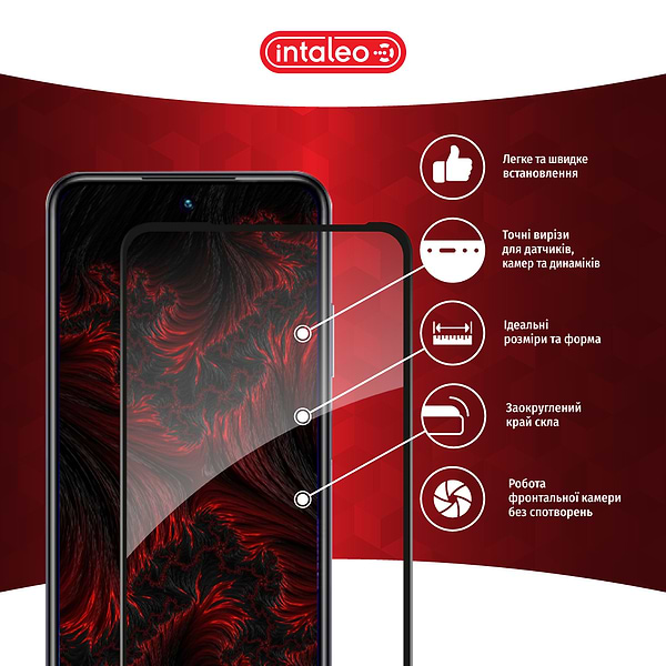 Фото - Захисне скло для смартфону Intaleo Full Glue for Infinix Hot 30 Play (1283126589560)