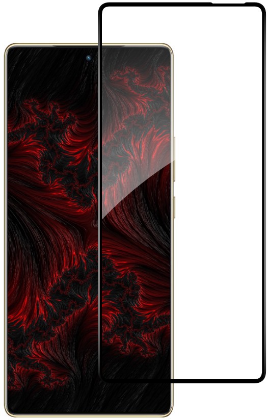 Защитное стекло для смартфона Intaleo 9H 3D for Infinix Note 40 5G Black (1283126613135)