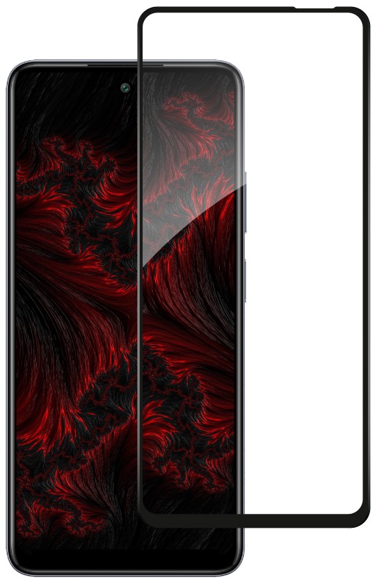 Защитное стекло для смартфона Intaleo 9H 3D for Infinix Smart 8 Plus Black (1283126592690)
