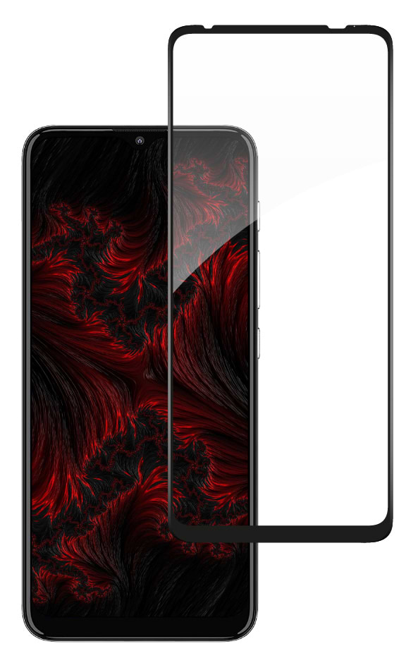 Захисне скло для смартфону Intaleo Full Glue for MOTO E20 Black (1283126521263)