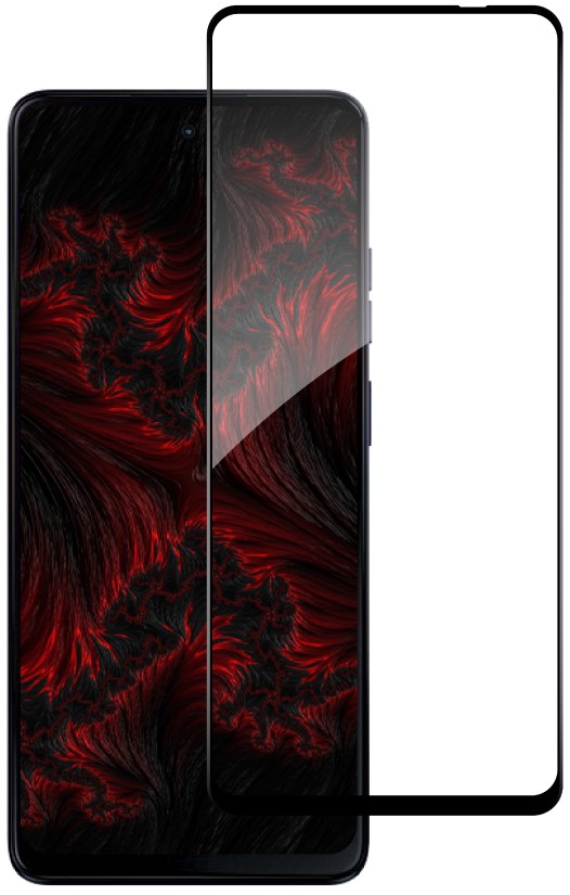 Защитное стекло для смартфона Intaleo 9H 3D for Motorola G04s / G04 Black (1283126612909)