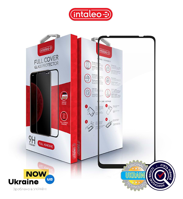 Фото - Захисне скло для смартфону Intaleo Full Glue for MOTO G60 Black (1283126521133)
