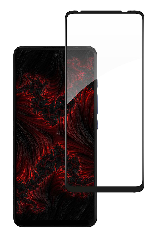 Фото - Захисне скло для смартфону Intaleo Full Glue for MOTO G60 Black (1283126521133)