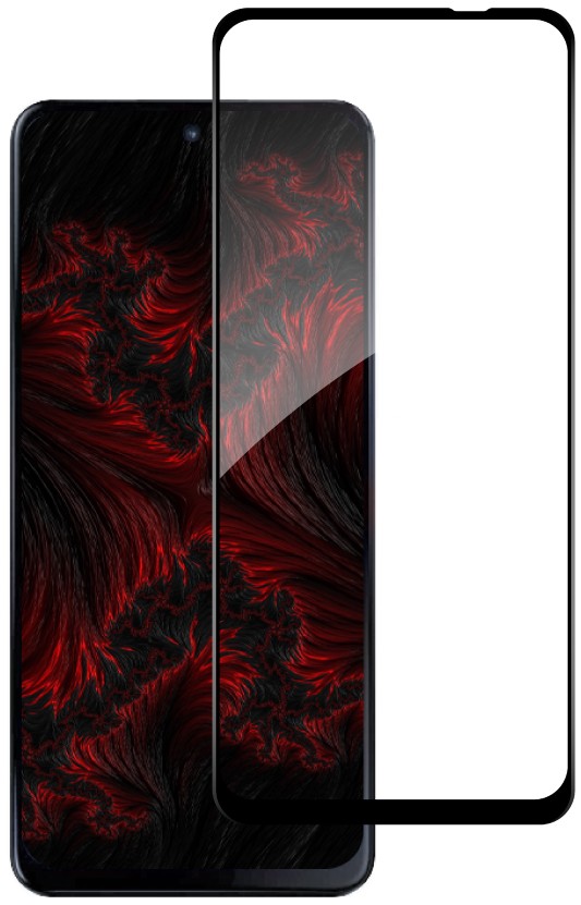 Захисне скло для смартфону Intaleo 9H 3D for Motorola G55 Black (1283126613258)