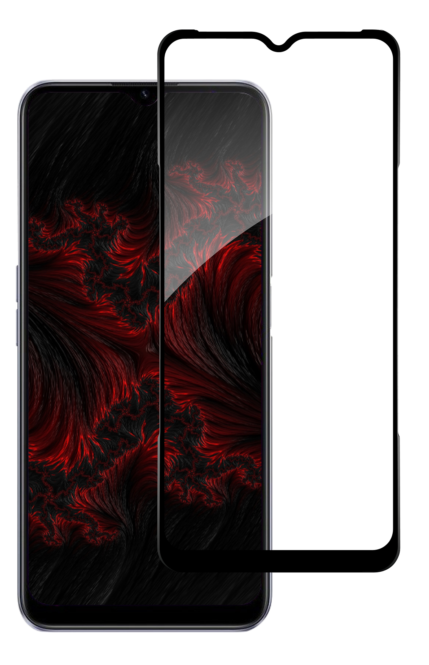 Защитное стекло для смартфона Intaleo Full Glue for RealMe C31 Black (1283126540752)