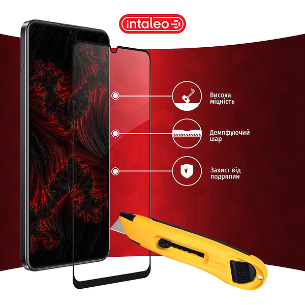 Фото - Защитное стекло для смартфона Intaleo Full Glue for RealMe C53 (1283126577833)