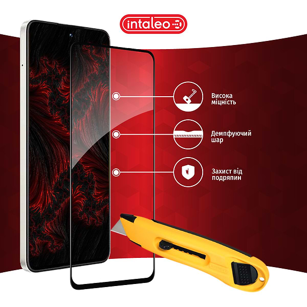 Фото - Захисне скло для смартфону Intaleo Full Glue for RealMe C55 (1283126579745)