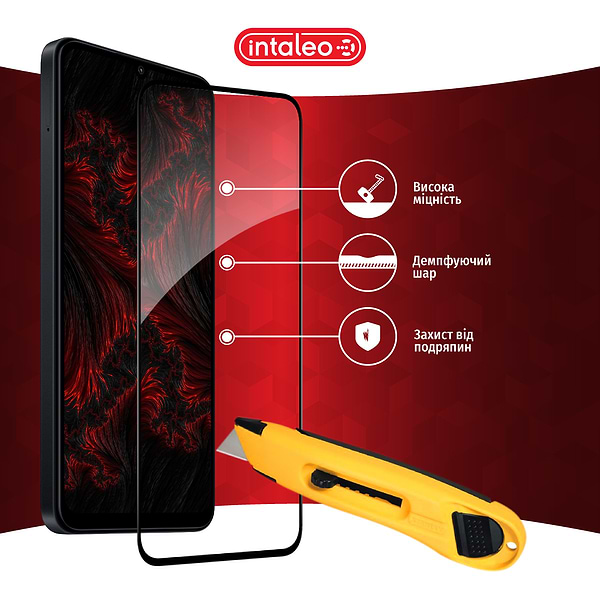 Фото - Защитное стекло для смартфона Intaleo Full Glue for Samsung A55 (1283126588860)