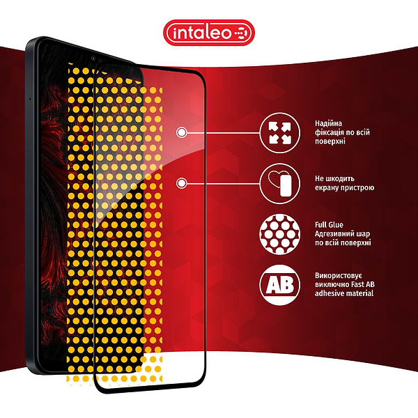 Фото - Защитное стекло для смартфона Intaleo Full Glue for Samsung A55 (1283126588860)