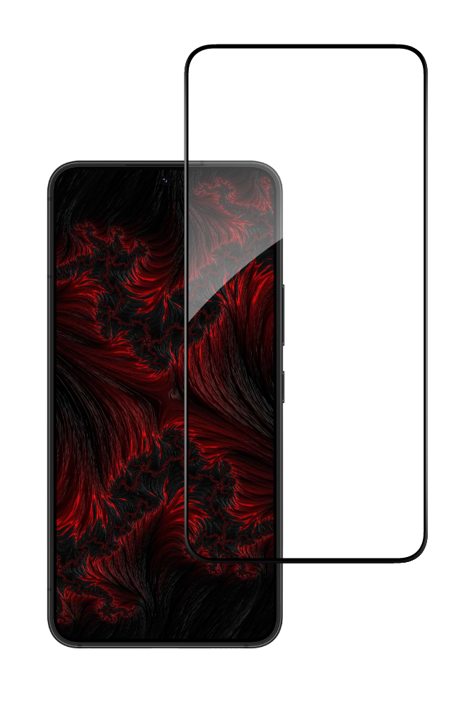 Захисне скло для смартфона Intaleo Full Glue for Samsung S22+ Black (1283126523052) - Фото 1