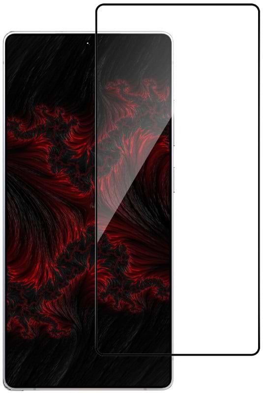 Защитное стекло для смартфона Intaleo 9H 3D for Samsung Galaxy S25 Ultra Black (1283126607912)