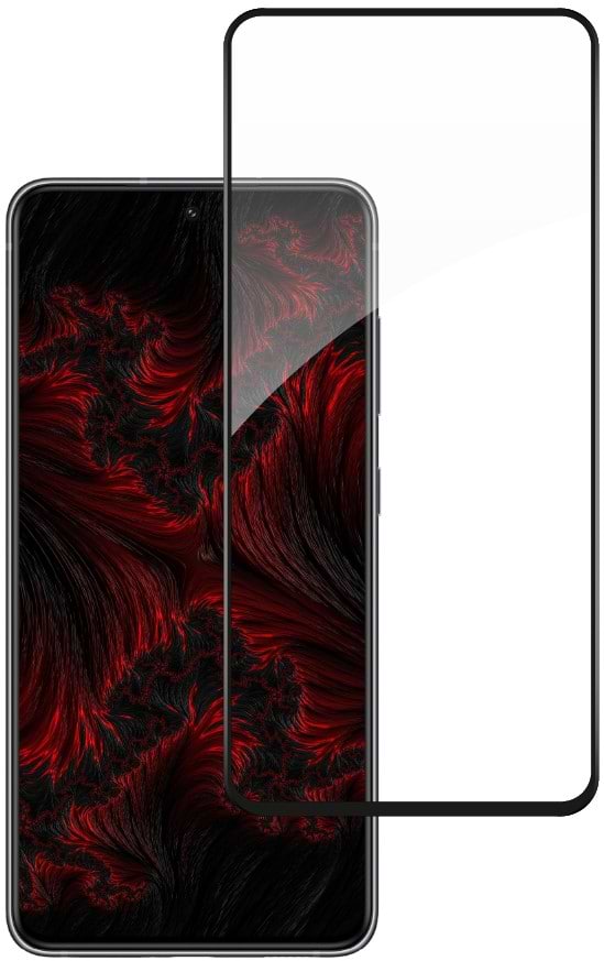 Защитное стекло для смартфона Intaleo 3D 9H for Samsung Galaxy S21 FE Black (1283126598401)