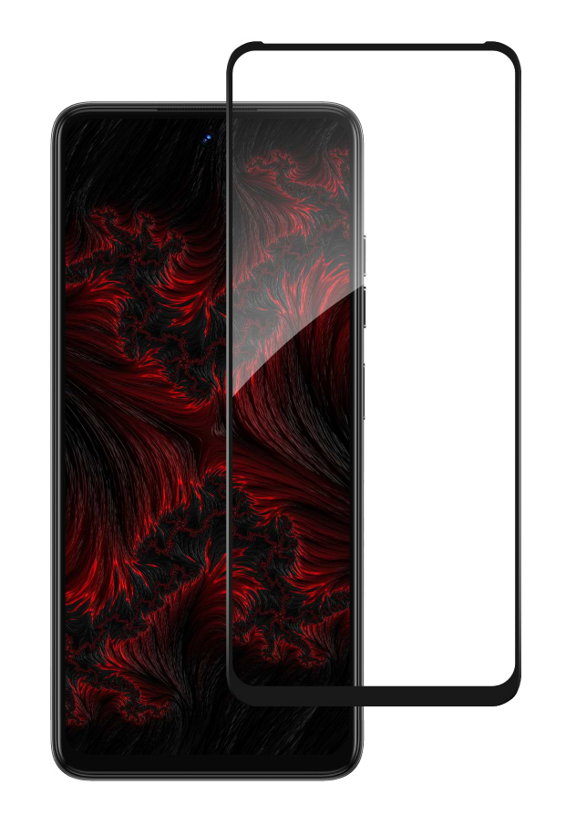 Защитное стекло для смартфона Intaleo Full Glue for Tecno Spark 20 Black (1283126589003)