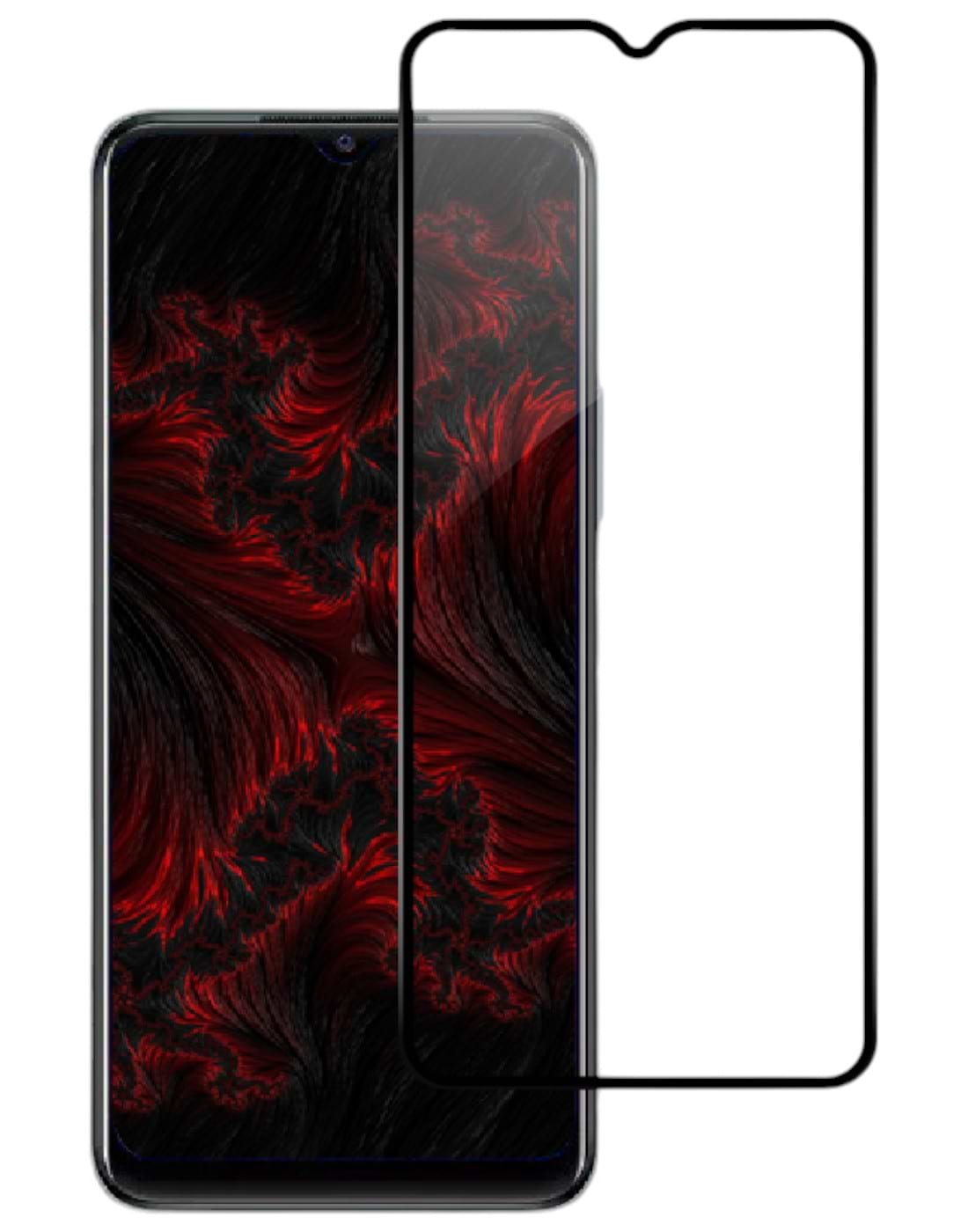 Защитное стекло для смартфона Intaleo Full Glue for Vivo Y21 Black (1283126526954)