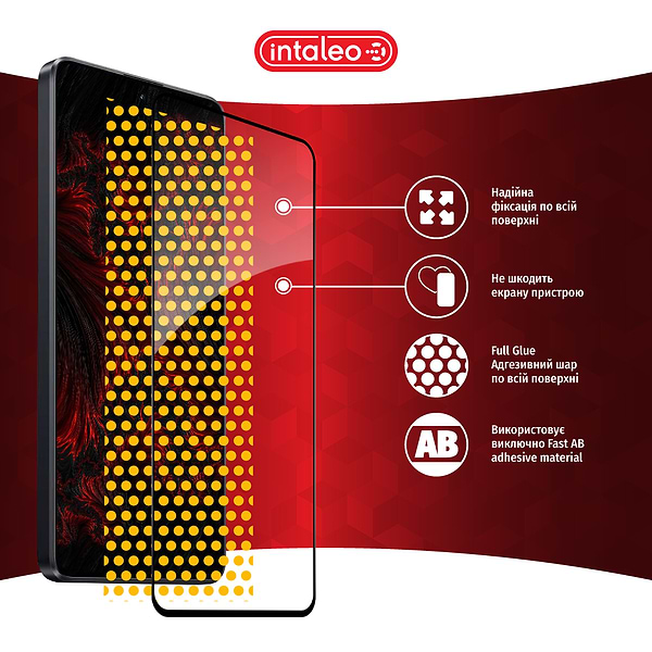 Фото - Захисне скло для смартфону Intaleo Full Glue for Xiaomi Poco X6 (1283126588716)