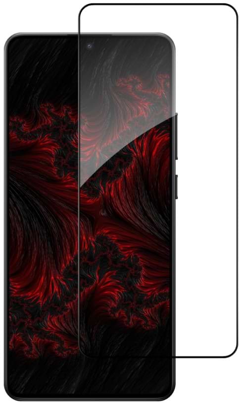 Защитное стекло для смартфона Intaleo 9H 3D for Xiaomi Poco X7 Pro / Poco X6 Pro Black (1283126607882)