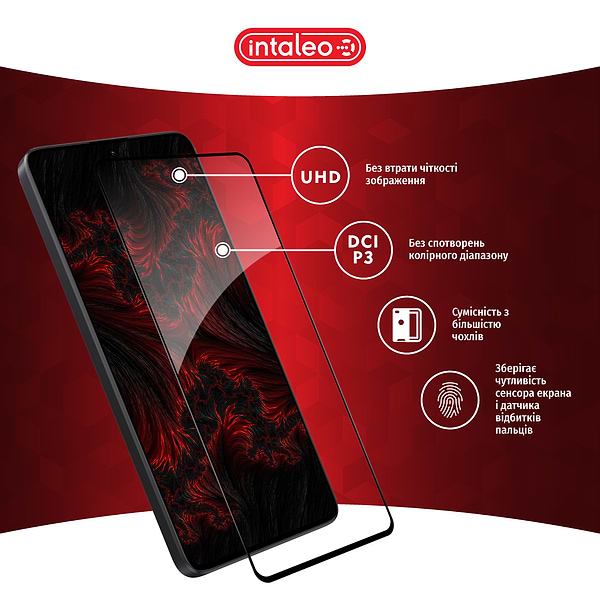 Фото - Захисне скло для смартфону Intaleo Full Glue for Xiaomi Redmi Note 13 5G (1283126583902)