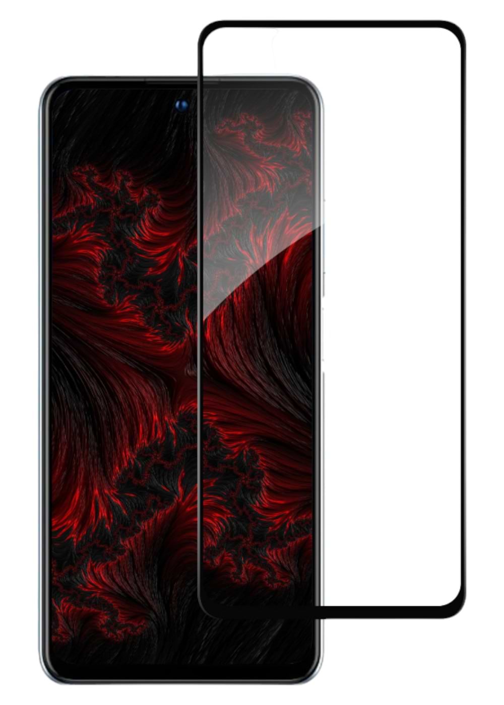 Захисне скло для смартфону Intaleo Full Glue for ZTE V40S Black (1283126575693)