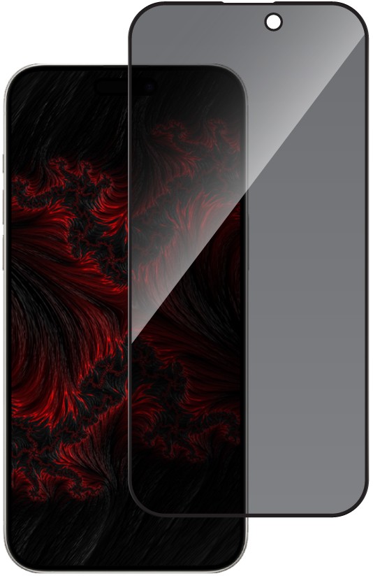 Захисне скло для смартфону Intaleo Privacy for Apple iPhone 15 PRO MAX Black (1283126592003)